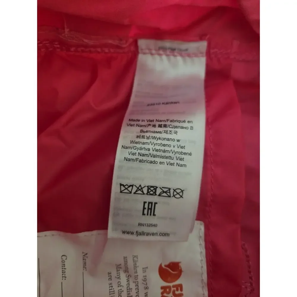 Fjallraven Kanken Classic Backpack In Pink